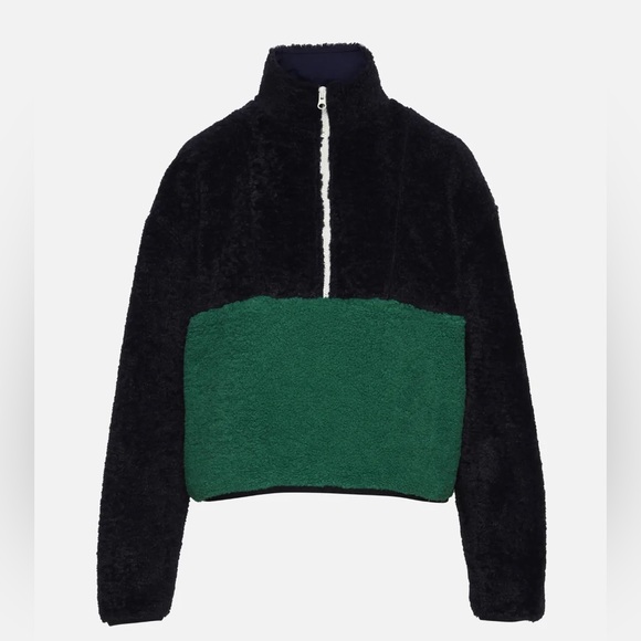 Sincerely Jules The Holly Half Zip Sweatshirt Size S - Picture 5 of 11